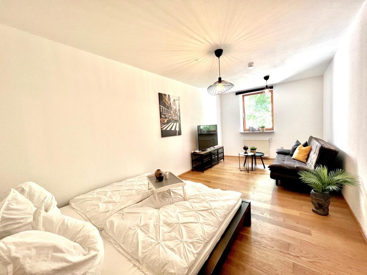 Wohnung In Augsburg - Innenstadt 외부 사진